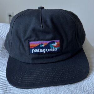 Patagonia Black Cap with Logo